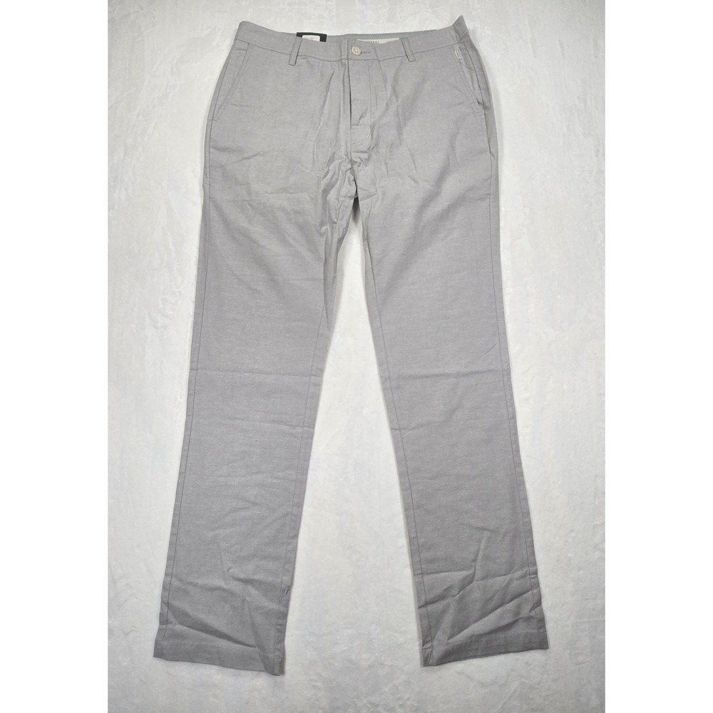 NWT Linksoul Mens Boardwalker Golf Pants Grey Size 35 LS644 Cotton Spandex Chino